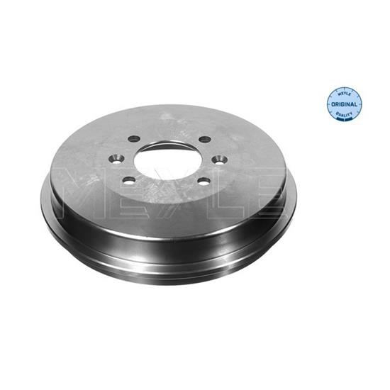 2x MEYLE Brake Drum 11-15 523 0003