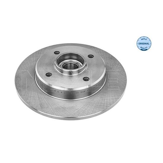 2x MEYLE Brake Disc 11-15 523 4105