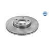 2x MEYLE Brake Disc 115 521 1053