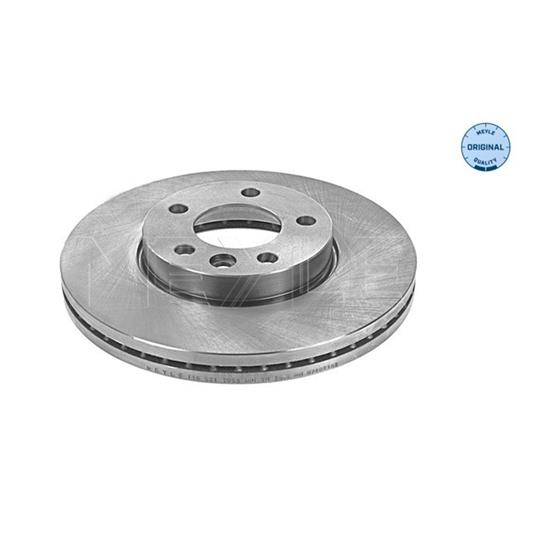 2x MEYLE Brake Disc 115 521 1053