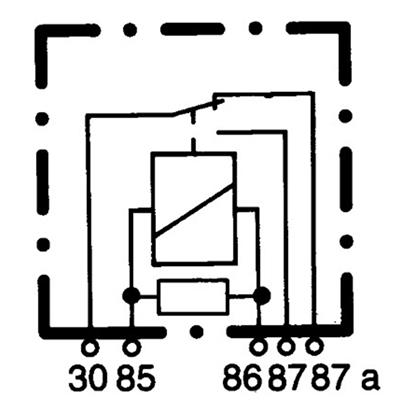 200x HELLA Main Current Relay 4RD 007 794-037