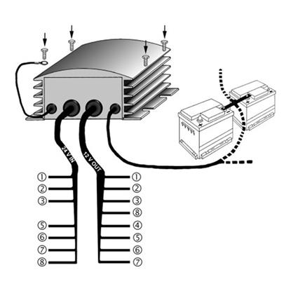 HELLA Voltage Transformer 5DS 008 125-001