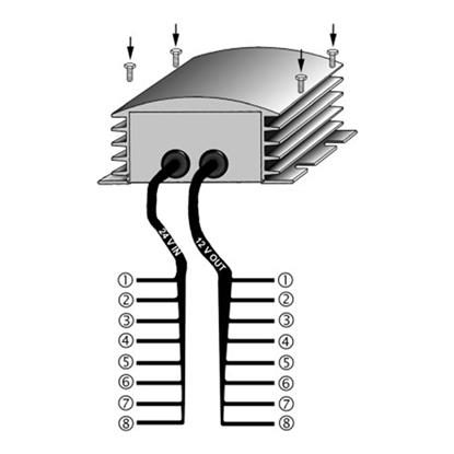 HELLA Voltage Transformer 5DS 008 125-011