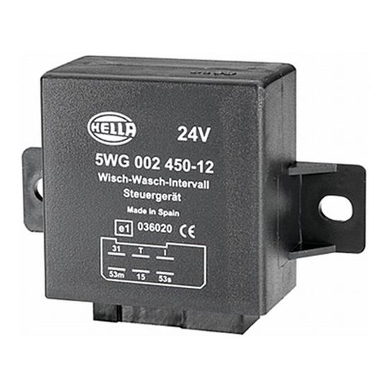 HELLA Wipe Wash Interval Relay 5WG 002 450-121