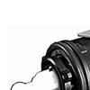 HELLA Headlight Headlamp Range Adjustment Control 6NM 007 878-351