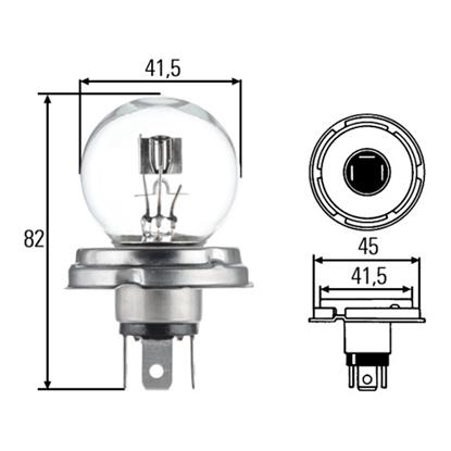 10x HELLA Headlight Headlamp Bulb 8GD 002 088-071