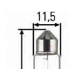 10x HELLA Licence Number Plate Light Bulb 8GM 002 092-171