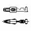50x HELLA Cable Connector 8KW 863 934-003