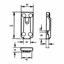 HELLA Outside Mirror Base plate 9BP 561 006-012