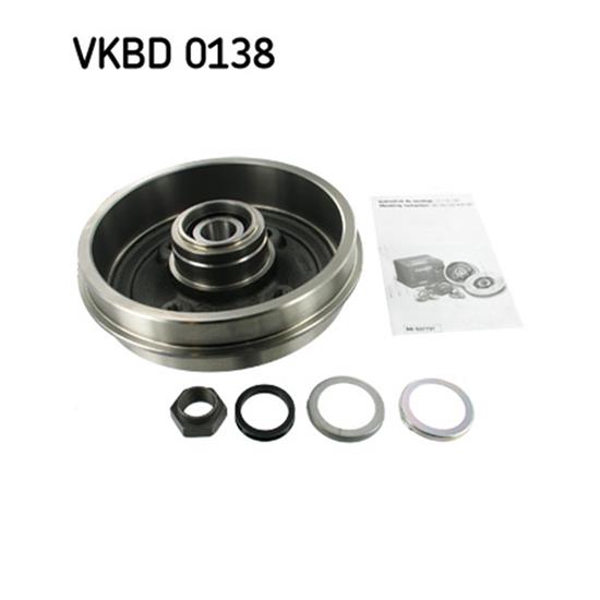 SKF Brake Drum VKBD 0138