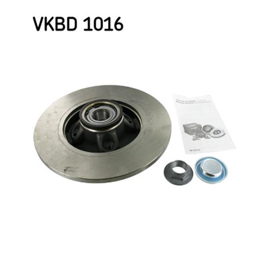 SKF Brake Disc VKBD 1016