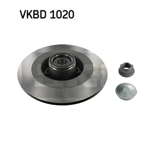 SKF Brake Disc VKBD 1020