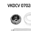 SKF Repair Kit suspension strut support mount VKDCV 07024