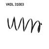 SKF Suspension Spring VKDL 31003