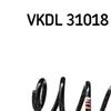 SKF Suspension Spring VKDL 31018