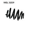 SKF Suspension Spring VKDL 31039