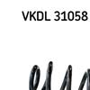 SKF Suspension Spring VKDL 31058