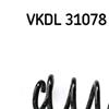 SKF Suspension Spring VKDL 31078