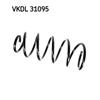 SKF Suspension Spring VKDL 31095