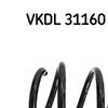 SKF Suspension Spring VKDL 31160