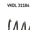 SKF Suspension Spring VKDL 31184