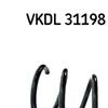SKF Suspension Spring VKDL 31198