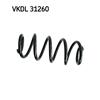 SKF Suspension Spring VKDL 31260