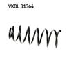 SKF Suspension Spring VKDL 31364