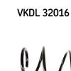 SKF Suspension Spring VKDL 32016