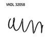 SKF Suspension Spring VKDL 32058