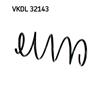 SKF Suspension Spring VKDL 32143