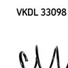 SKF Suspension Spring VKDL 33098