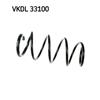SKF Suspension Spring VKDL 33100