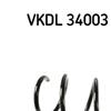SKF Suspension Spring VKDL 34003