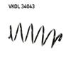SKF Suspension Spring VKDL 34043