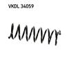 SKF Suspension Spring VKDL 34059