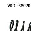 SKF Suspension Spring VKDL 38020