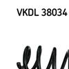 SKF Suspension Spring VKDL 38034