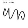 SKF Suspension Spring VKDL 38103