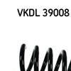 SKF Suspension Spring VKDL 39008
