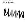 SKF Suspension Spring VKDL 81006
