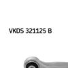 SKF Control ArmTrailing Arm wheel suspension VKDS 321125 B