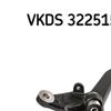 SKF Control ArmTrailing Arm wheel suspension VKDS 322515
