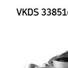 SKF Mounting controltrailing arm VKDS 338516