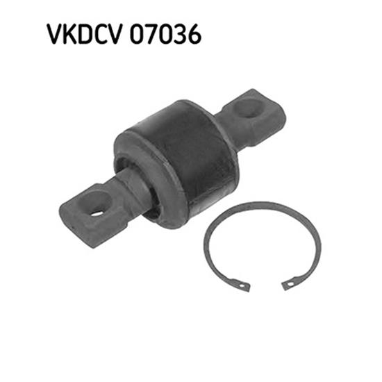 SKF Repair Kit suspension strut support mount VKDCV 07036