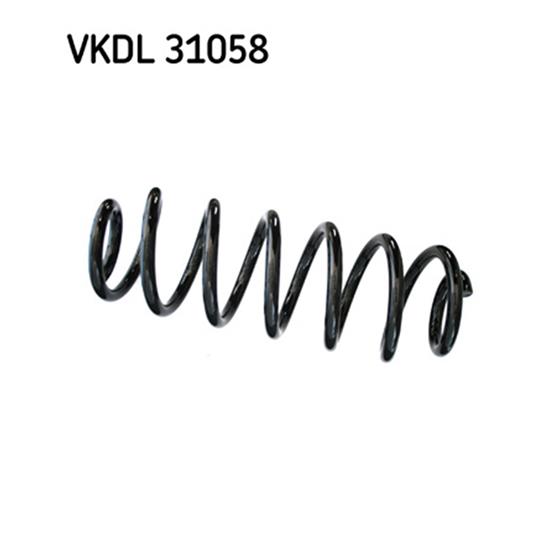 SKF Suspension Spring VKDL 31058