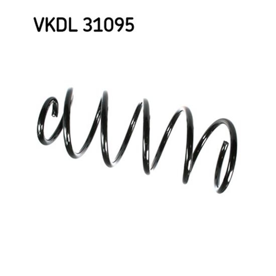 SKF Suspension Spring VKDL 31095