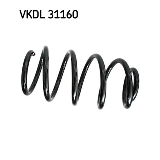 SKF Suspension Spring VKDL 31160