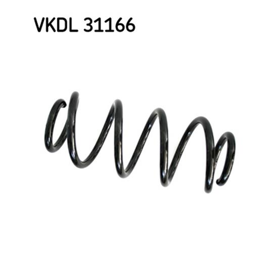 SKF Suspension Spring VKDL 31166