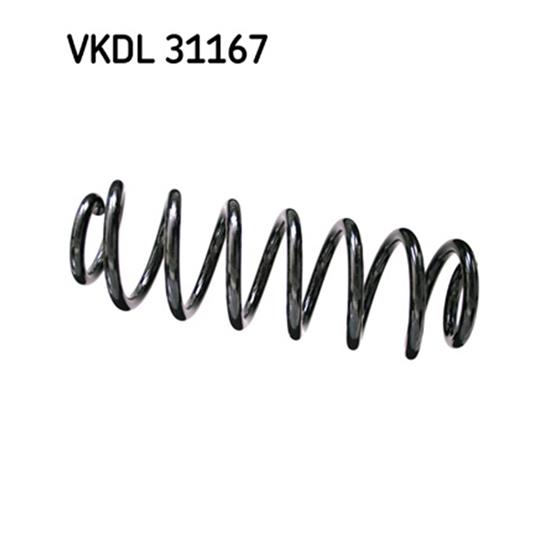 SKF Suspension Spring VKDL 31167
